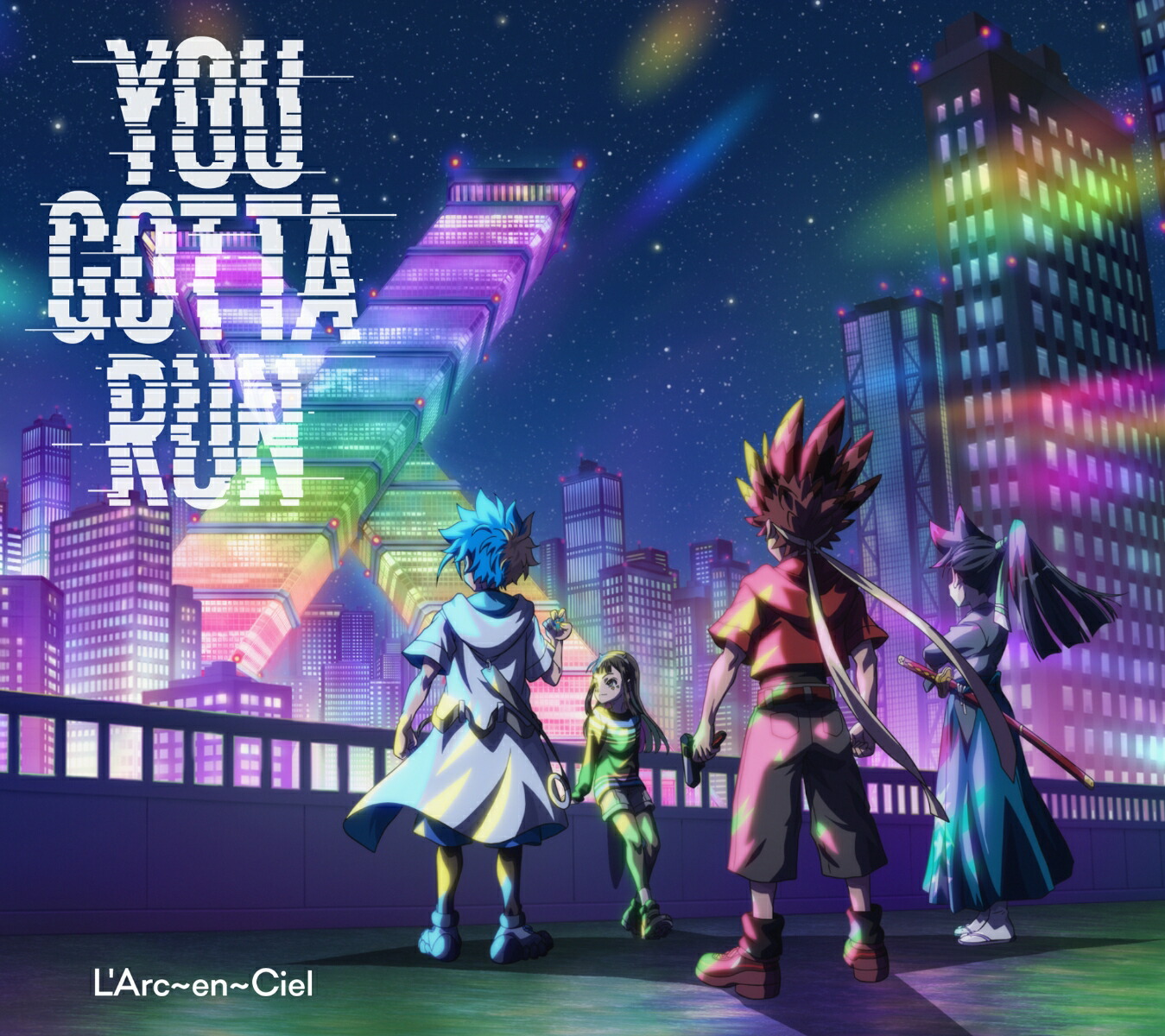 【先着特典】YOU GOTTA RUN (初回生産限定盤B)(L’Arc〜en〜Cielアーティスト写真ステッカー)画像