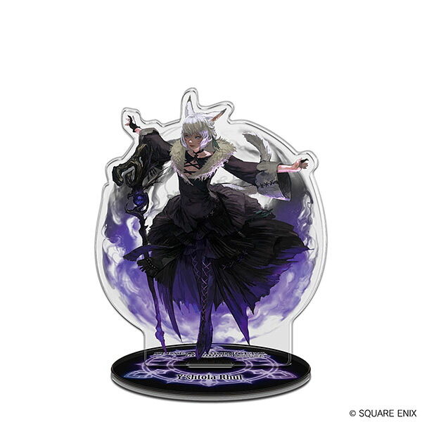 파이널 판타지 XIV: 제트 블랙 빌런 아크릴 스탠드 Ja Sutra Toy