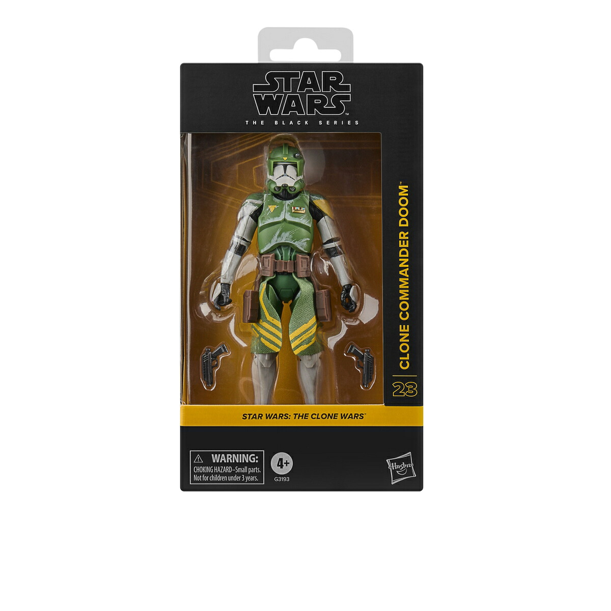 【楽天ブックス限定】ハズブロ（Hasbro）STARWARSスター・ウォーズブラックシリーズスター・ウォーズ/クローン・ウォーズクローン・コマンダー・ドゥームプレミアムコレクション用15cmアクションフィギュアG3193正規品