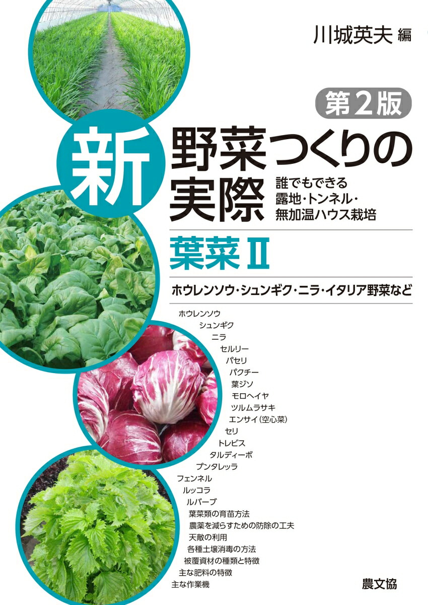 新野菜つくりの実際 誰でもできる露地・トンネル・無加温ハウス栽培 葉