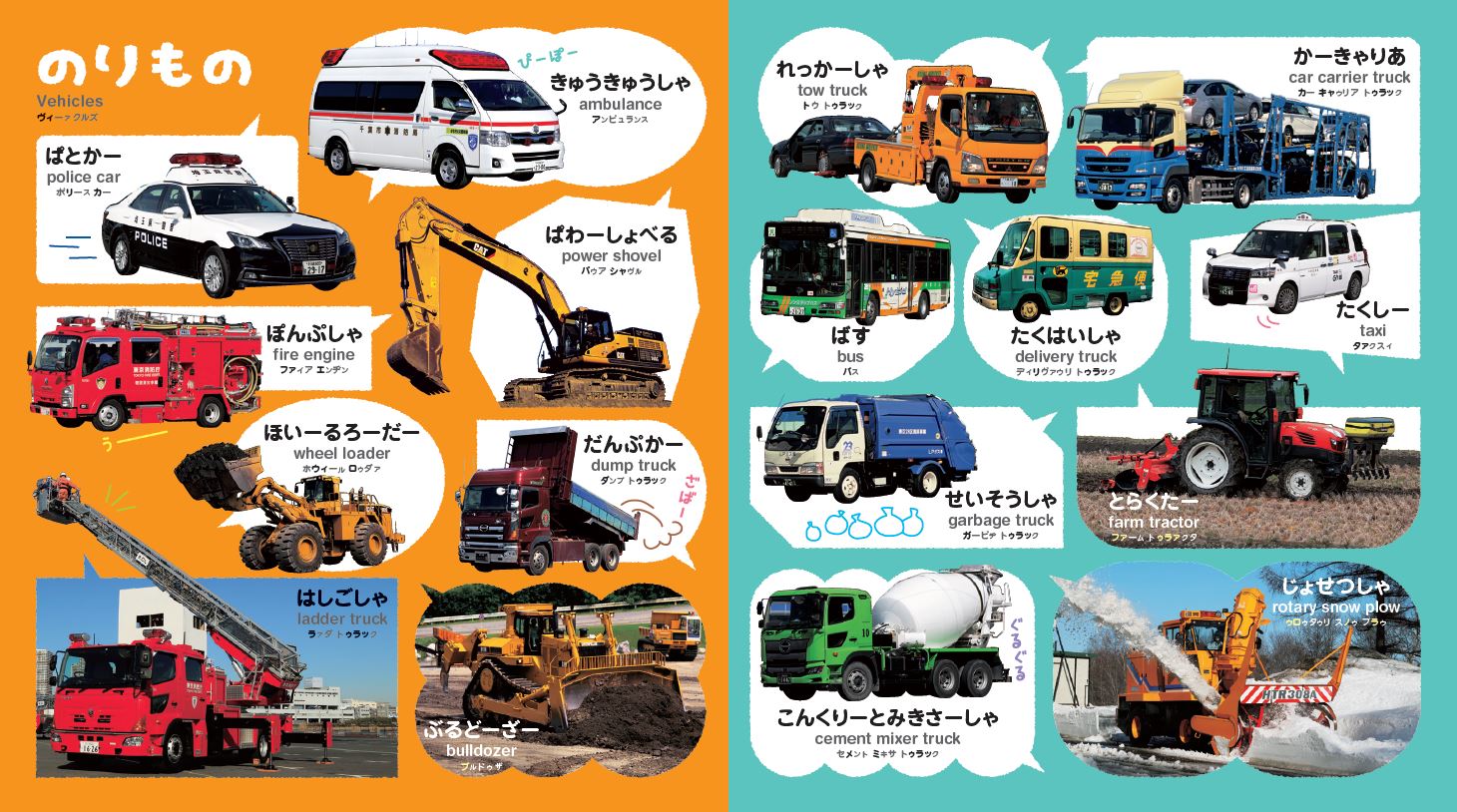0・1・2さいのことばずかん500英語つき（あかちゃんのずかん1007）