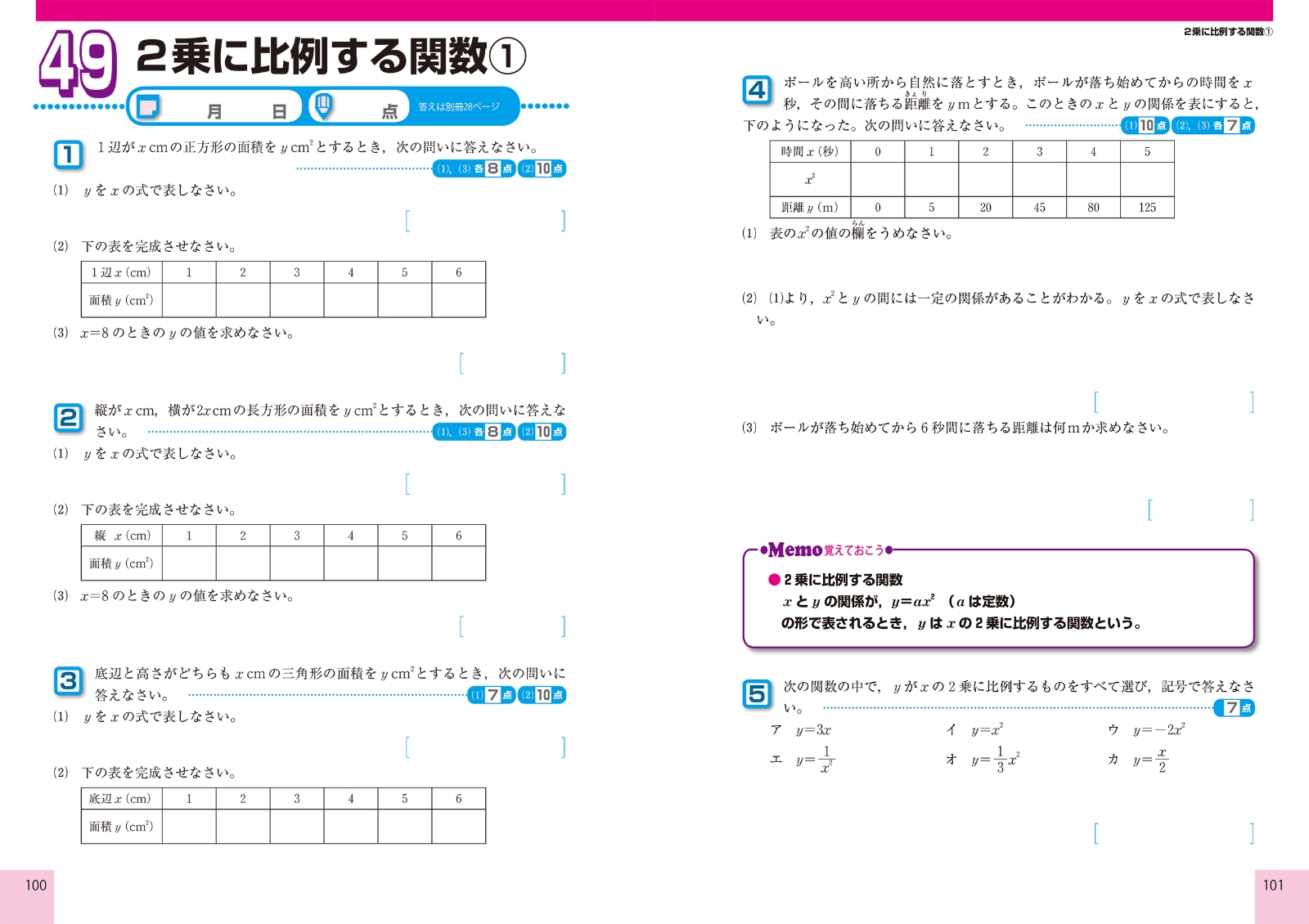 楽天ブックス できた 中3数学 計算 関数 本