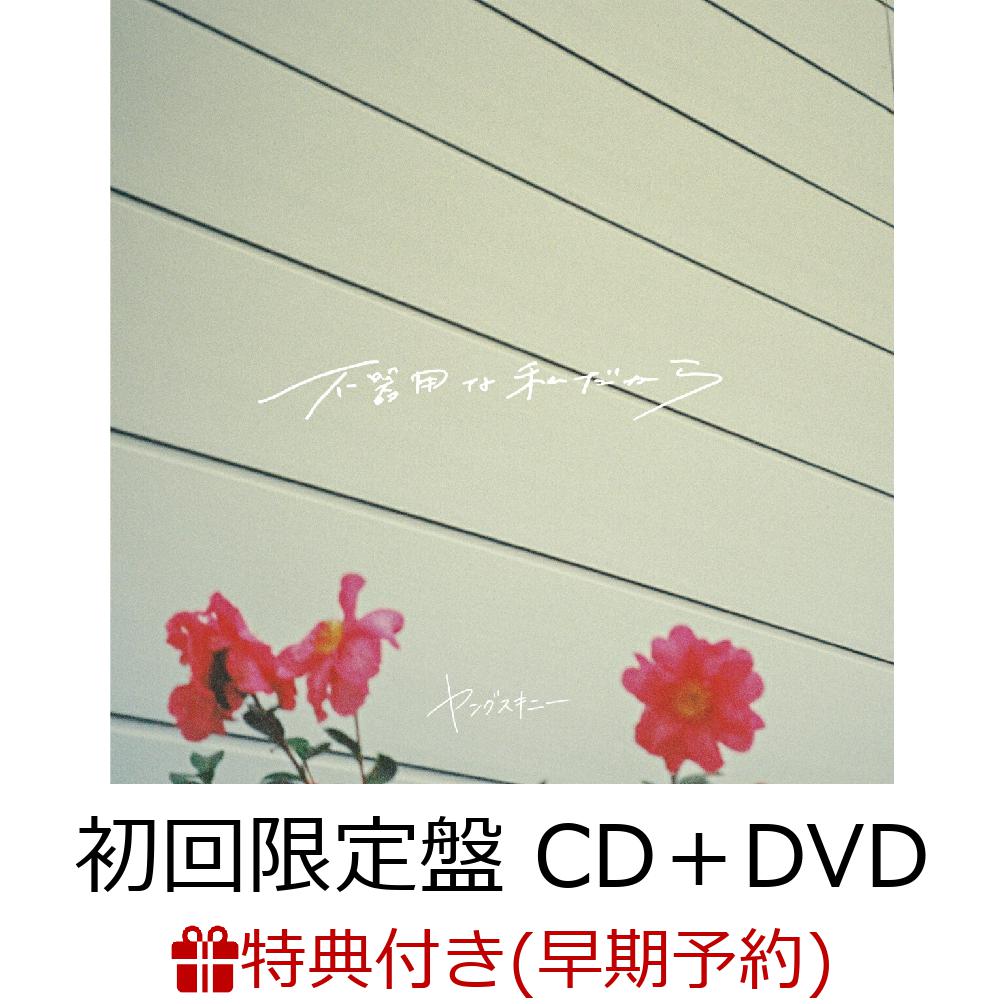 【早期予約特典+先着特典】不器用な私だから(初回限定盤CD＋DVD)(ごめんね、全身にしてステッカーvol.3(4種類ランダム)+ジャケットデザインステッカー)[ヤングスキニー]
