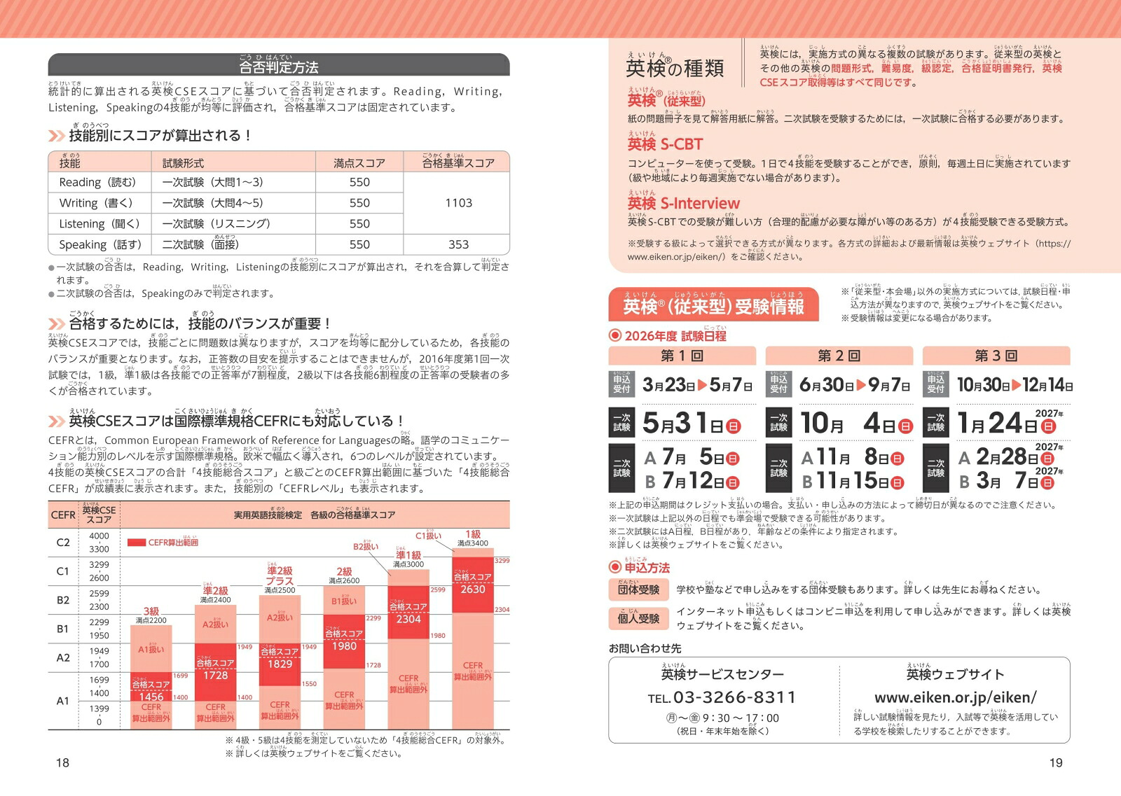 2026年度版英検3級過去6回全問題集[旺文社]