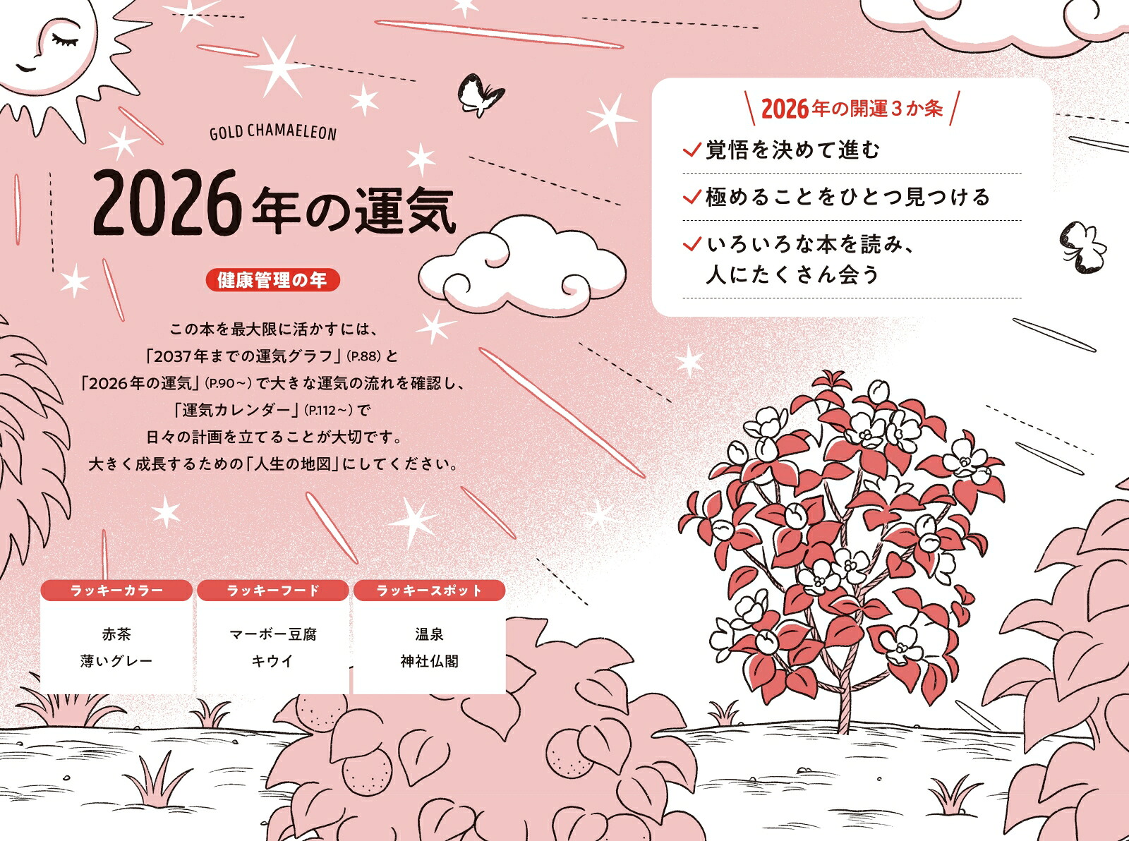 ゲッターズ飯田の五星三心占い金のカメレオン座2026[ゲッターズ飯田]