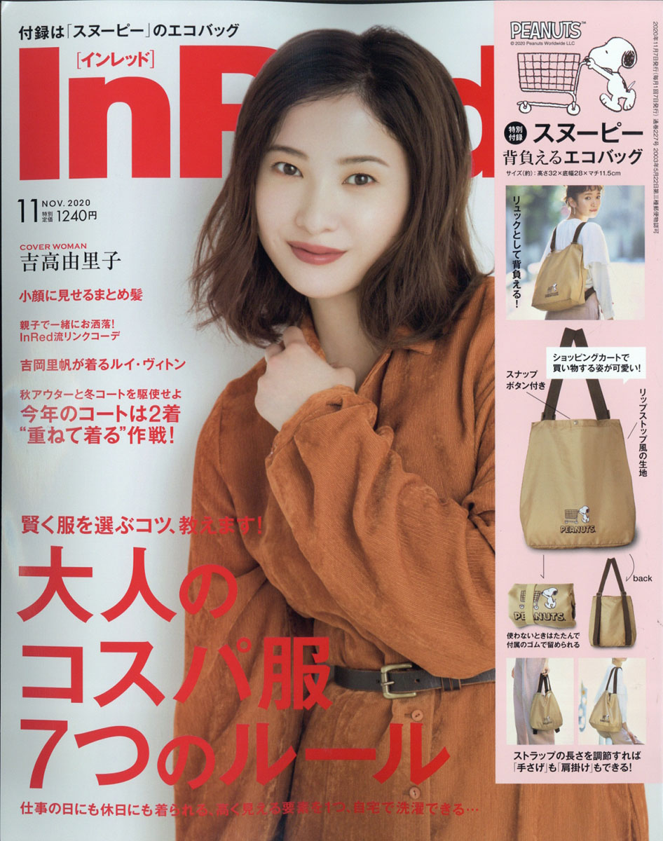 宝島社 - InRed インレッド 雑誌 18冊 安室奈美恵 綾瀬はるか 香取慎吾