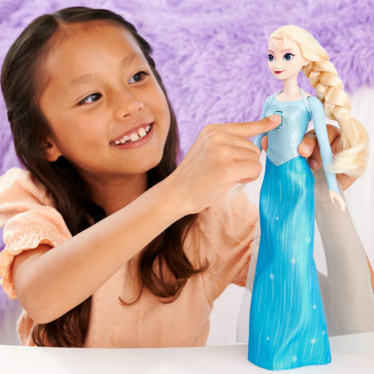 ディズニー（Disney）/アナと雪の女王（Frozen）エルサ（うたってたのしい！ドール）【着せ替え人形・ドール】【3才~】HWB45