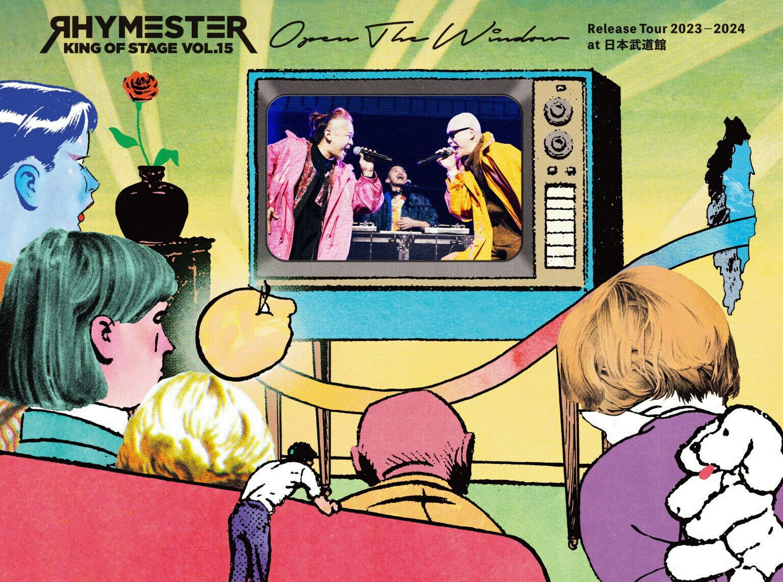 KingofStageVol.15OpenTheWindowReleaseTour2023-2024atƻۡBlu-ray[RHYMESTER]