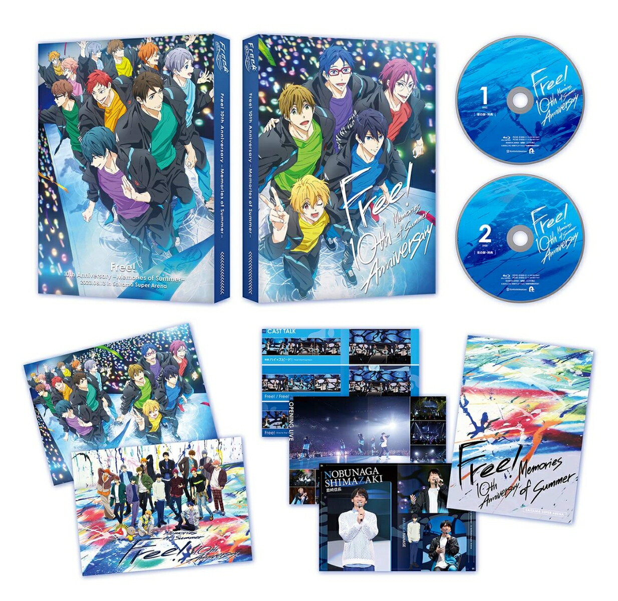 Free!10thAnniversary-MemoriesofSummer-��Blu-ray��[����ã��]