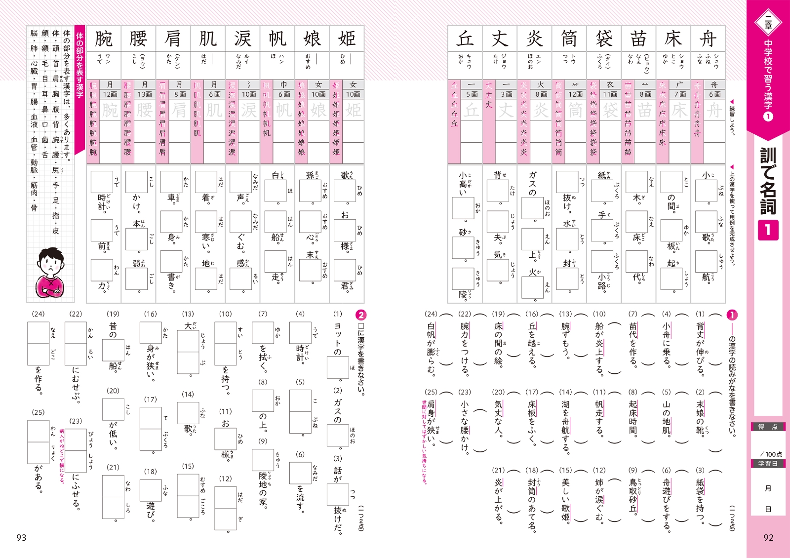 楽天ブックス できた 中学国語 漢字 本