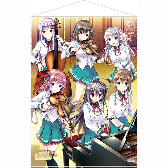 ensemble 恋はそっと咲く花のように 抱き枕カバー、タペストリー