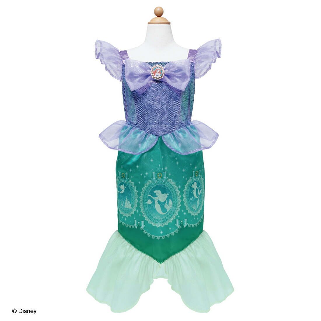 ディズニープリンセス きらめきファンタジードレス アリエル画像