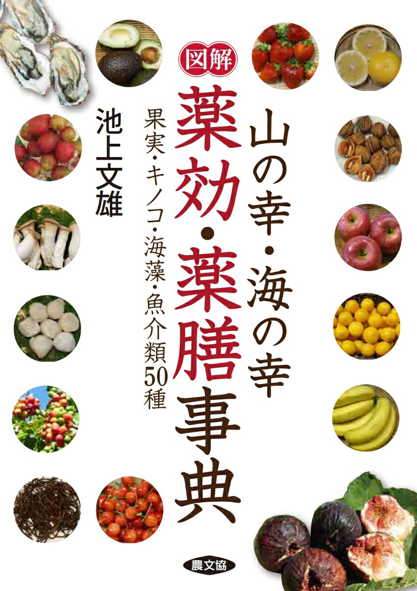 図解山の幸・海の幸薬効・薬膳事典果実・キノコ・海藻・魚介50種（健康双書）[池上文雄]