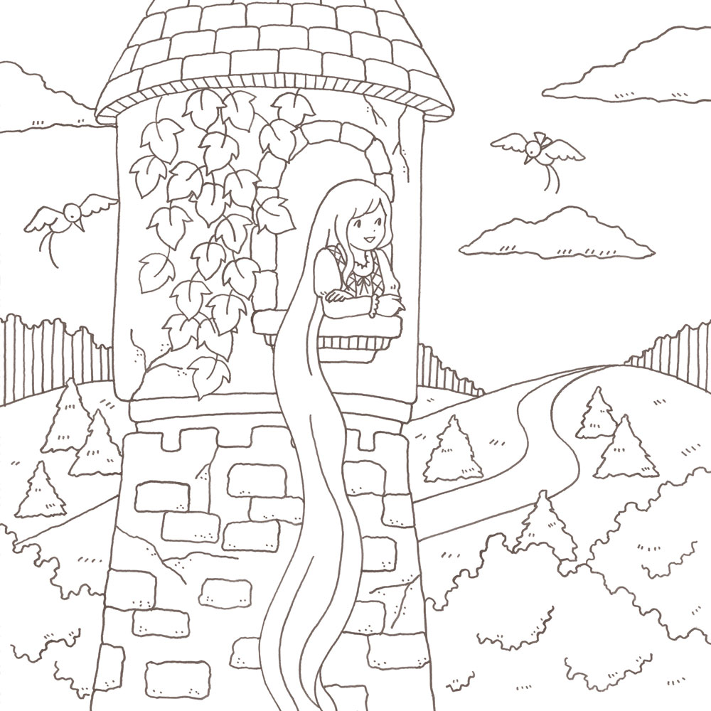 楽天ブックス 世界童話 物語のその先へ 塗り絵ブック Eriy 9784096821220 本