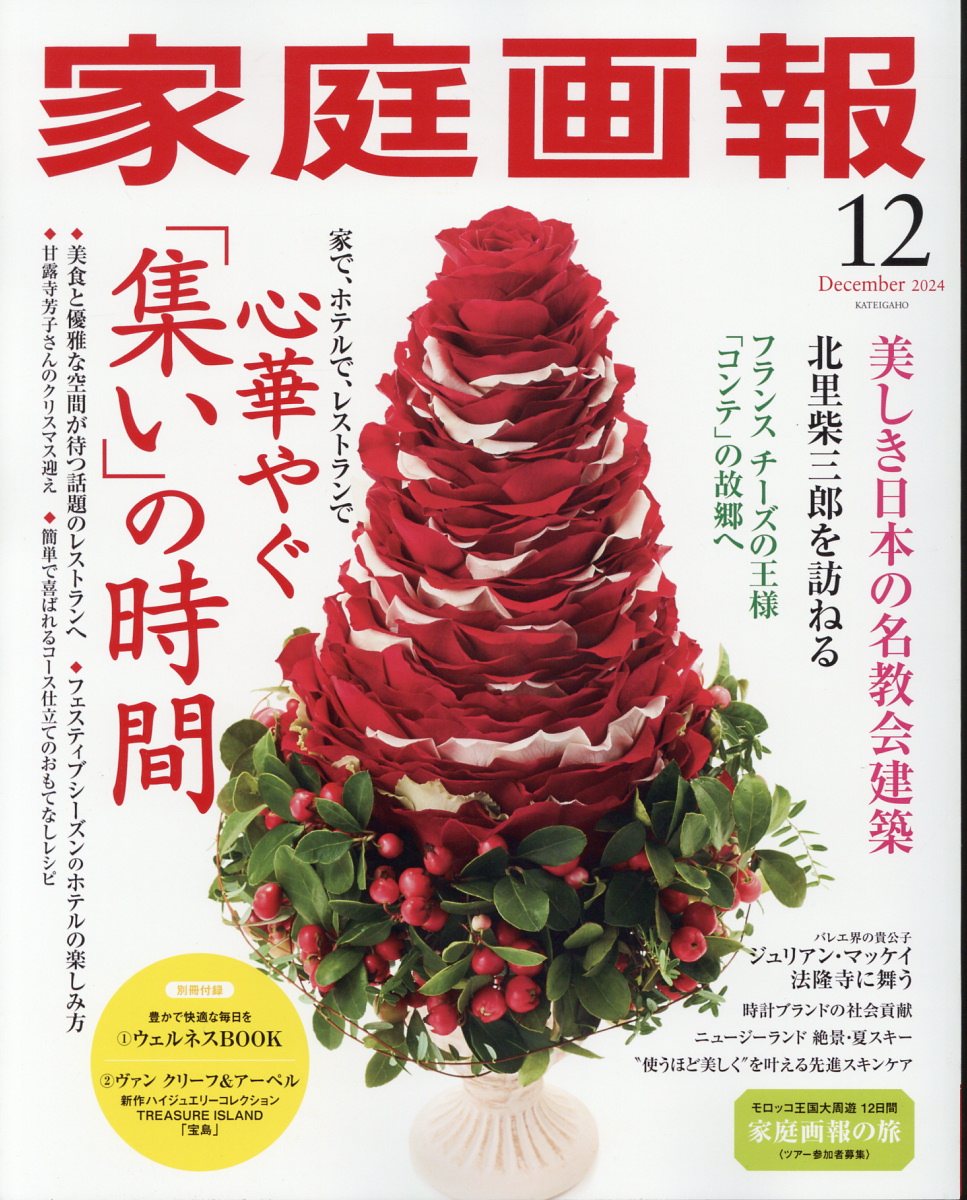 楽天ブックス: 家庭画報 2024年 12月号 [雑誌] - 世界文化社 - 4910024331249 : 雑誌