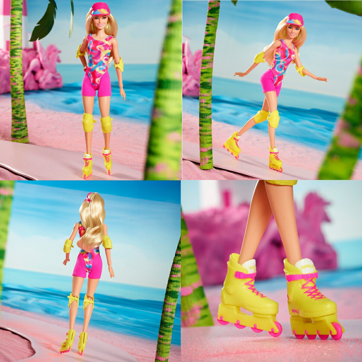 バービー(Barbie)映画「バービー」スケーティングファッション【着せ替え人形・ドール】【3才~】HRB04