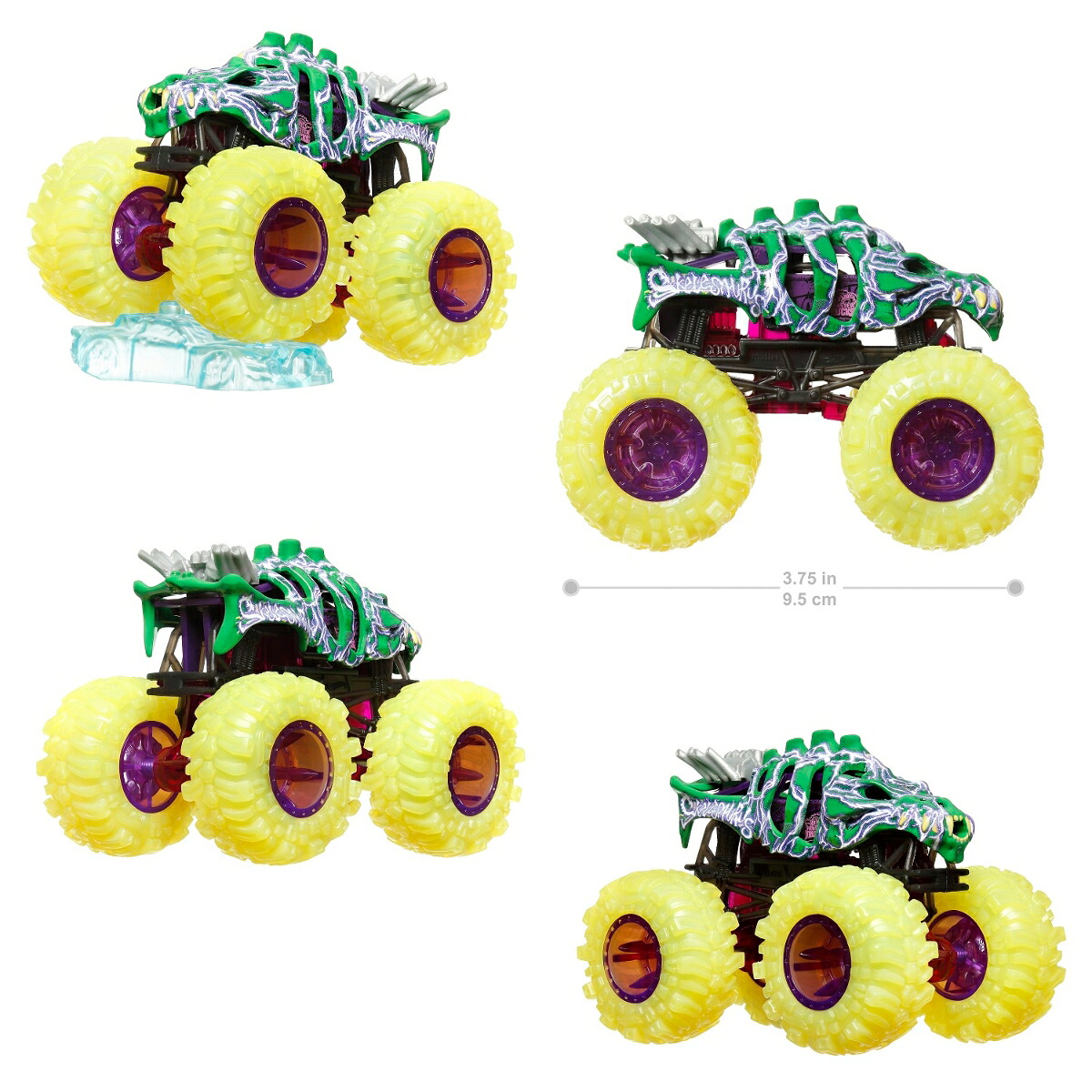 ホットウィール(HotWheels)モンスタートラックパワースマッシャーズアソート6台入りBOX販売乗り物おもちゃミニカー3歳からマルチ986A-HYJ19