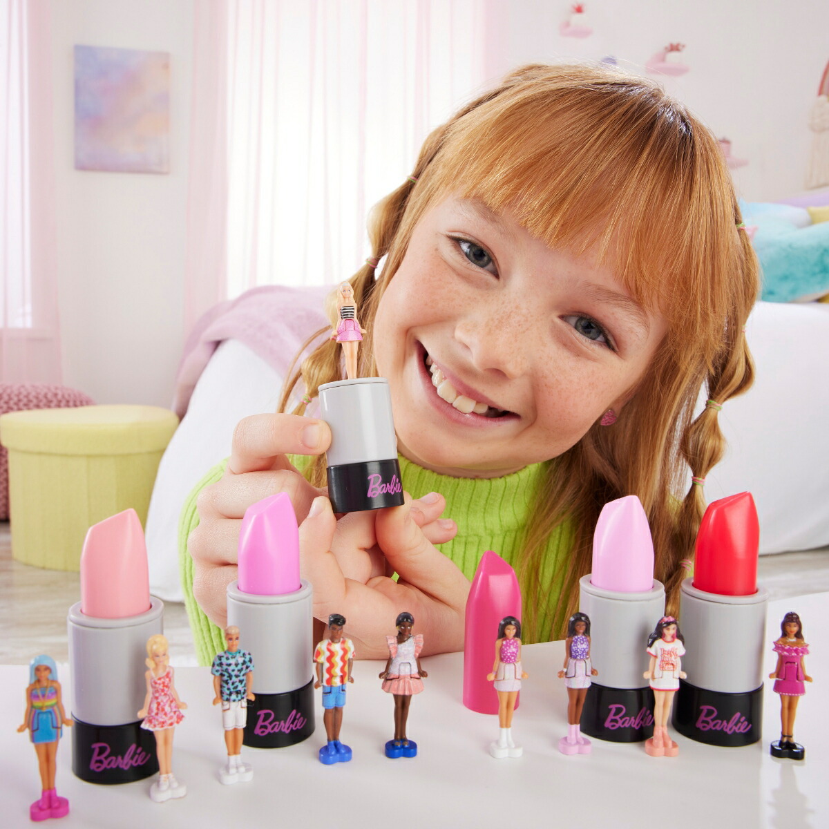 �С��ӡ�(Barbie)�ߥ˥С��ӡ����ɥե��å���˥����������ȡʥ�åץ��ƥ��å��˥ޥ������ɡ���10��BOX����С��ӡ��ͷ����������ͷ����ϥ�������㤤6�Ф���ޥ��986Aset-HYF19