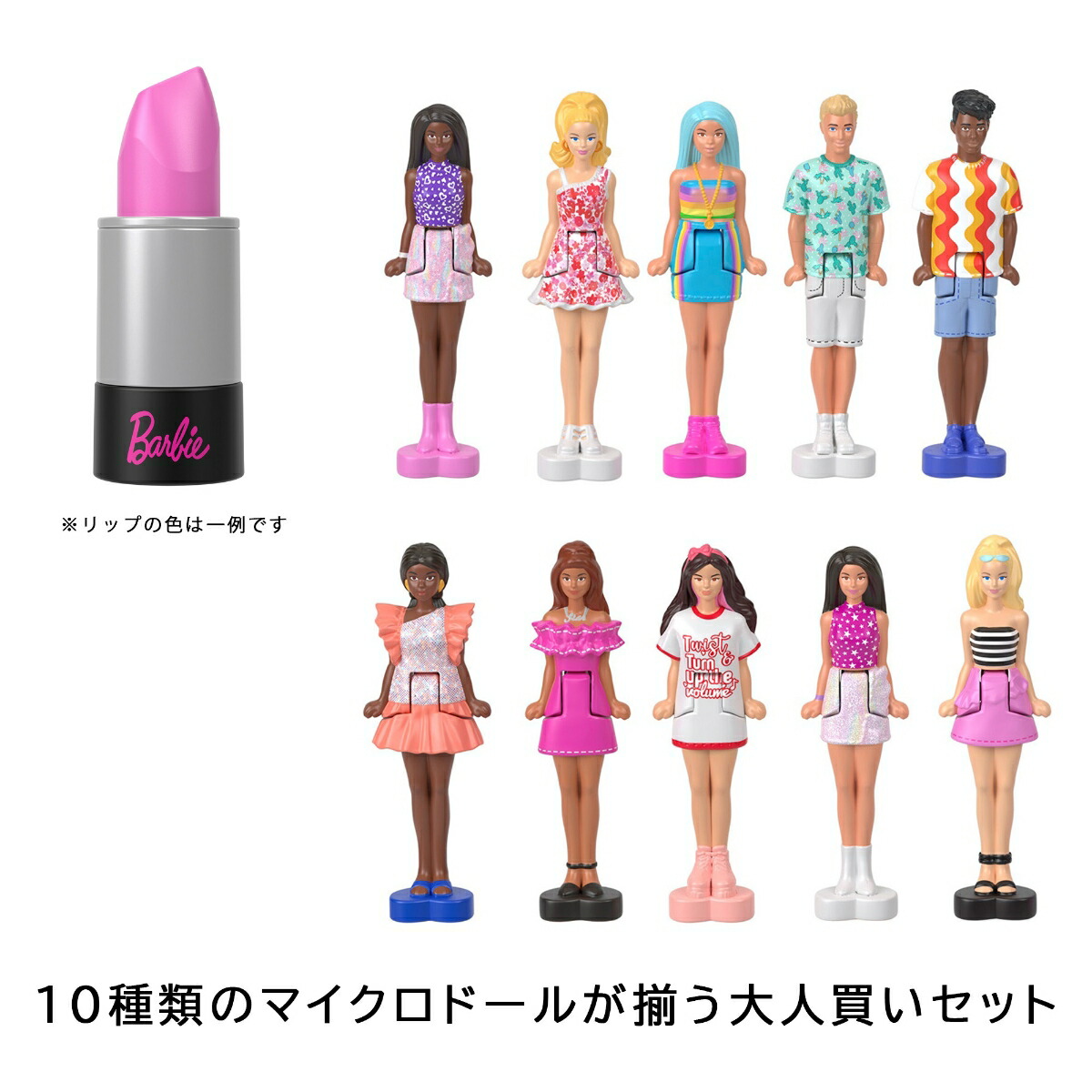 �С��ӡ�(Barbie)�ߥ˥С��ӡ����ɥե��å���˥����������ȡʥ�åץ��ƥ��å��˥ޥ������ɡ���10��BOX����С��ӡ��ͷ����������ͷ����ϥ�������㤤6�Ф���ޥ��986Aset-HYF19