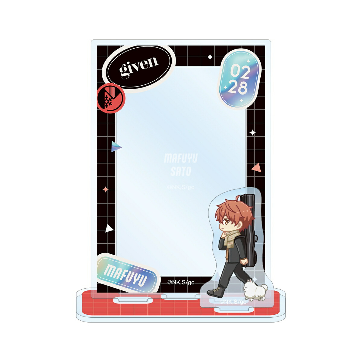 映画 ギヴン 海へ佐藤 真冬 ちびとこ ミニフォト用アクリルスタンド画像