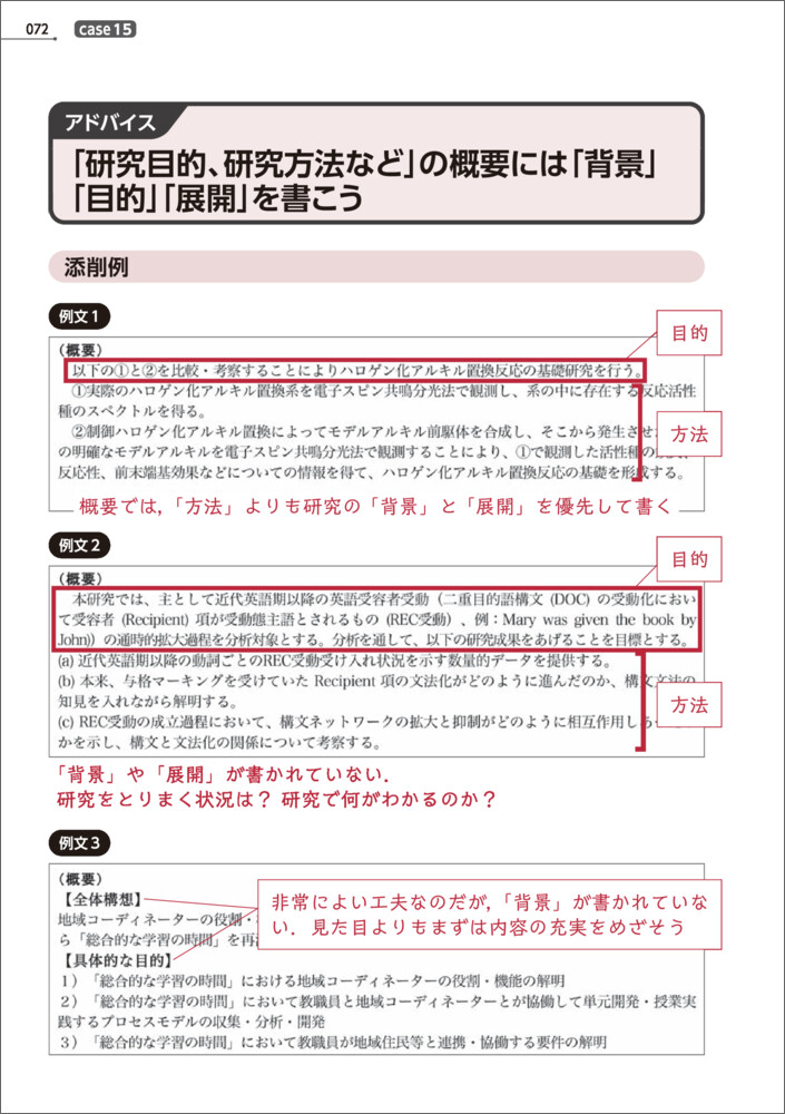 科研費申請書の赤ペン添削ハンドブック第3版[児島将康]