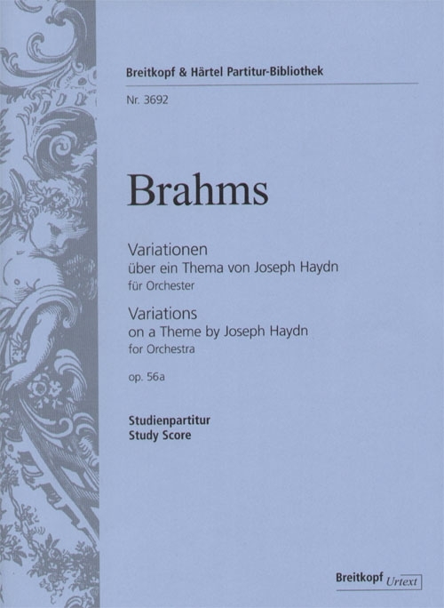 楽天ブックス 輸入楽譜 ブラームス Johannes ハイドンの主題による変奏曲 Op 56a 原典版 スタディ スコア ブラームス Johannes 本
