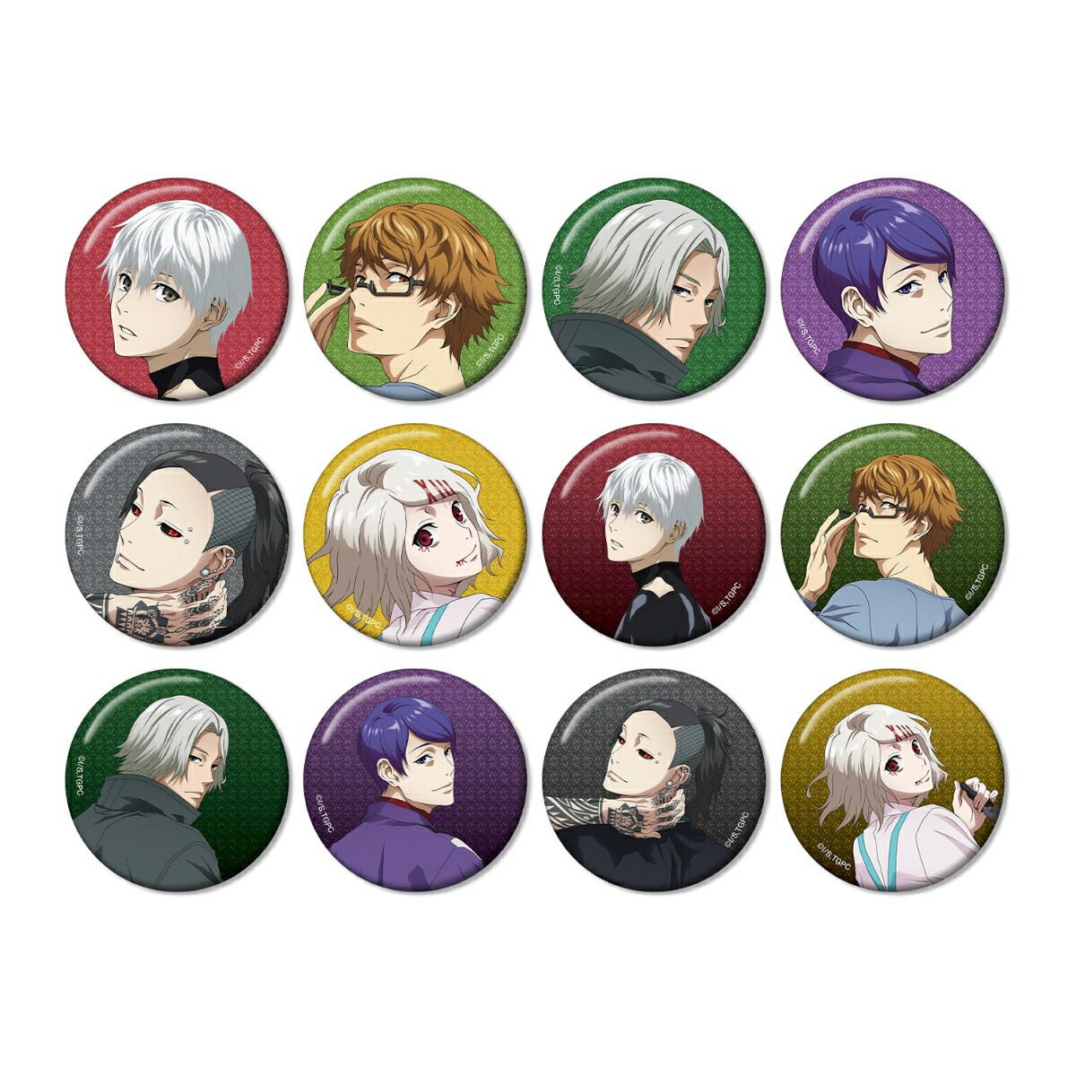 楽天市場】アニメグッズ / 東京喰種 缶バッジ 西尾錦【アウトレット