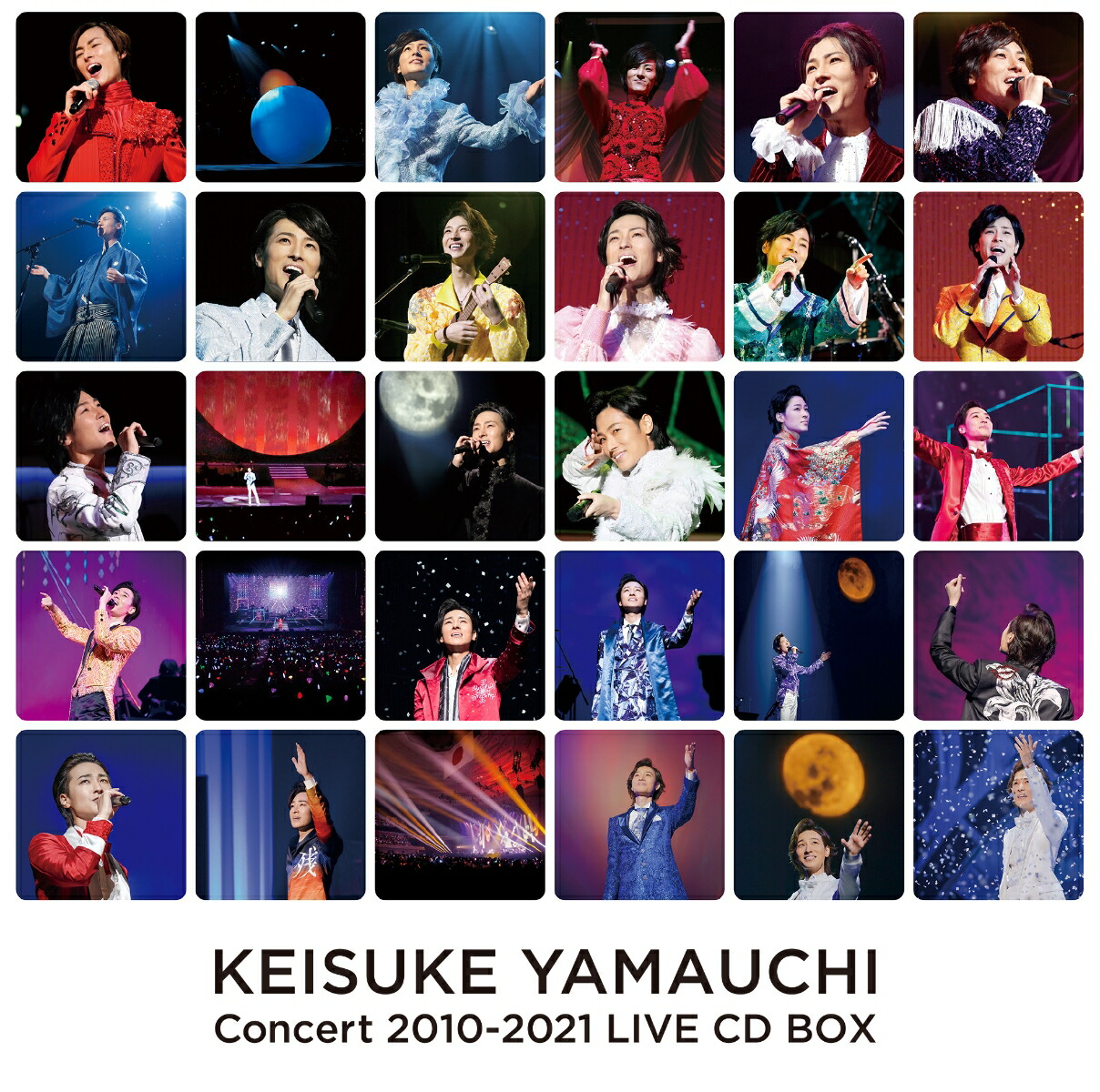 ブックス: 【先着特典】山内惠介コンサート 2010-2021 LIVE CD BOX (生産限定盤 24CD＋DVD＋BOOKLET)(ポストカード) - 山内惠介 - 4988002921300 : CD