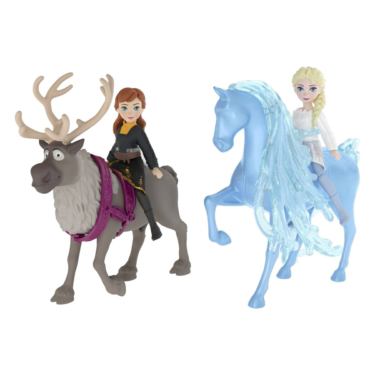 マテルアナと雪の女王（DisneyFrozen）きせかえ＆キャラクターセット（ミニドール）きせかえ人形・ハウスままごと・ごっこ遊びプレイセットミニドール3体、オラフ1体付3歳からマルチHLX05