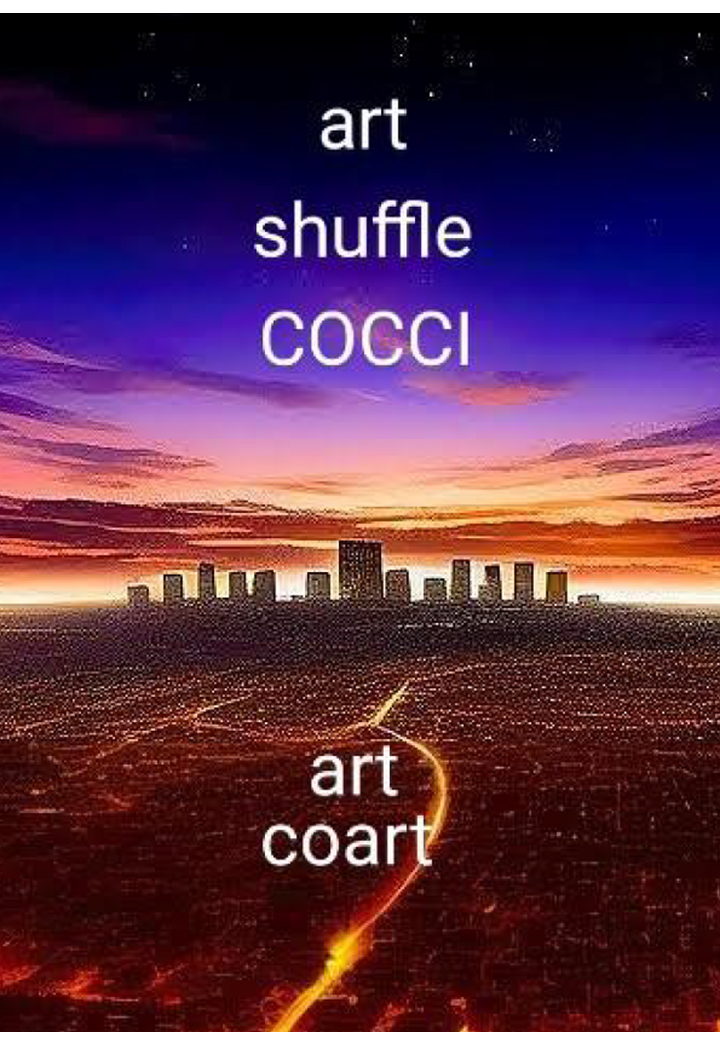 【POD】art shuffle COCCI 　art coart画像