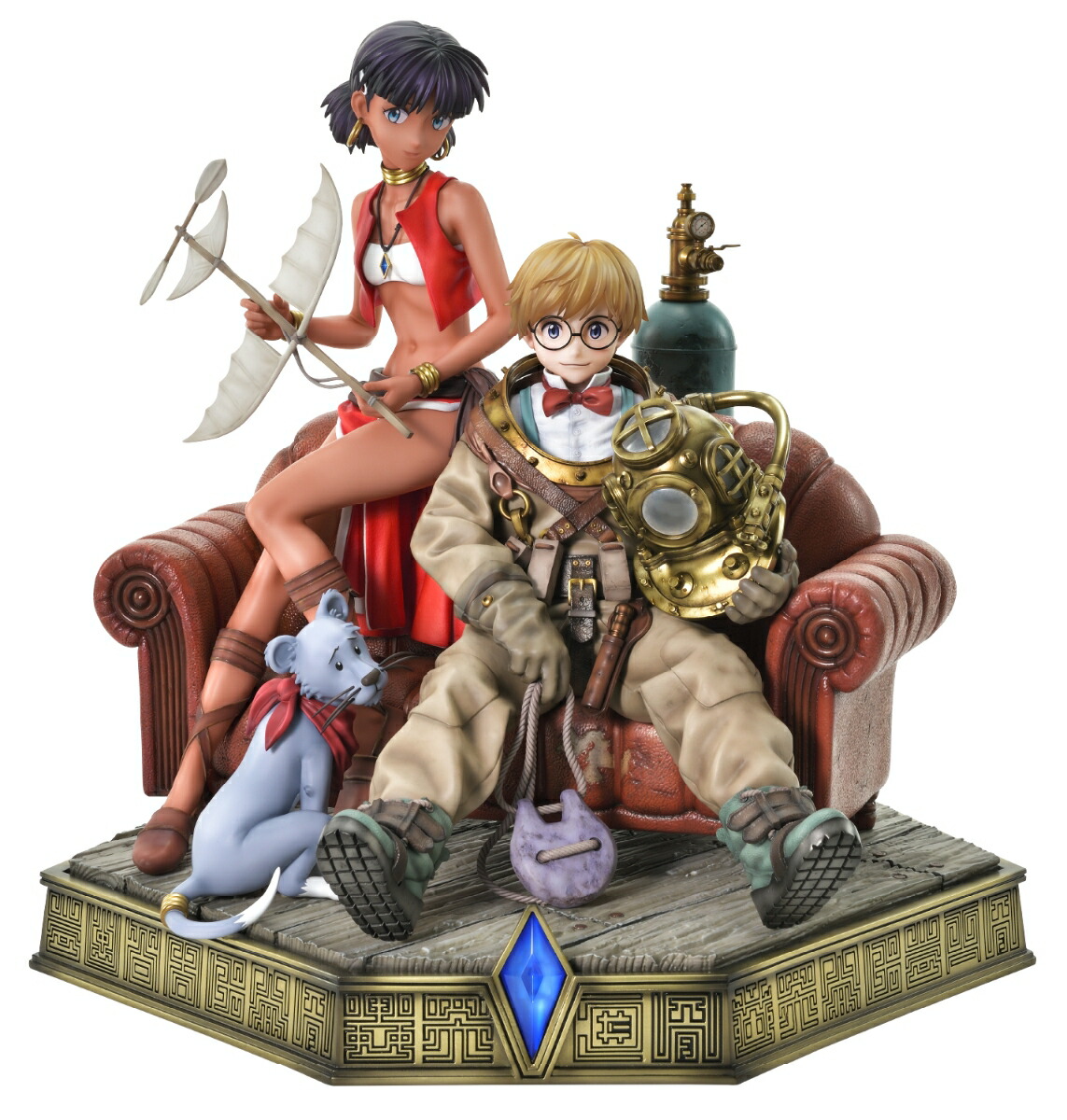 コンセプトマスターライン 1/6 『ふしぎの海のナディア』 ナディア＆ジャン 【CMSBW-01】 (フィギュア)【クレジットカード決済限定】画像