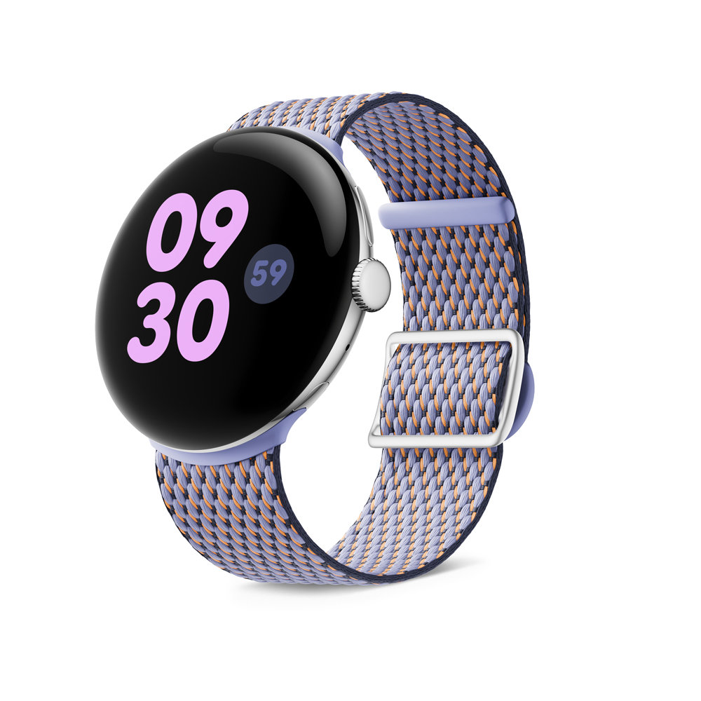 GooglePixelWatch（45mm）ウーブンバンドHibiscusワンサイズ