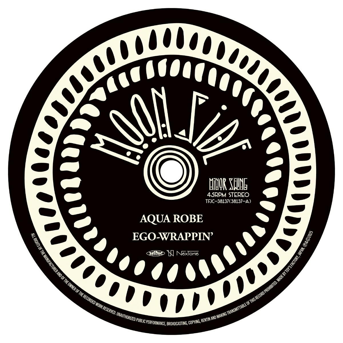 AQUAROBE/TreasuresHigh【完全生産限定アナログ盤】[EGO-WRAPPIN']