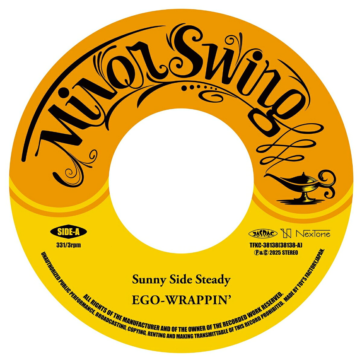 SunnySideSteady【完全生産限定アナログ盤】[EGO-WRAPPIN']