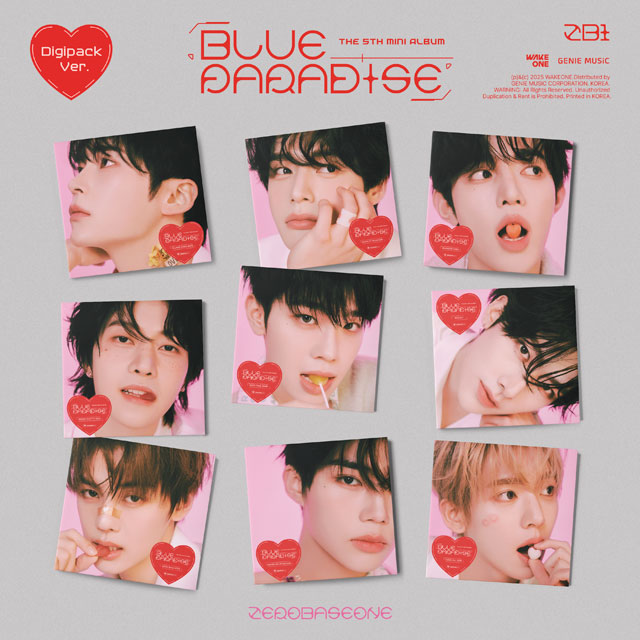 【先着特典】BLUE PARADISE (Digipack Ver.)(シリアル+限定セルカフォトカード(各メンバー2種・全18種・ランダム))画像