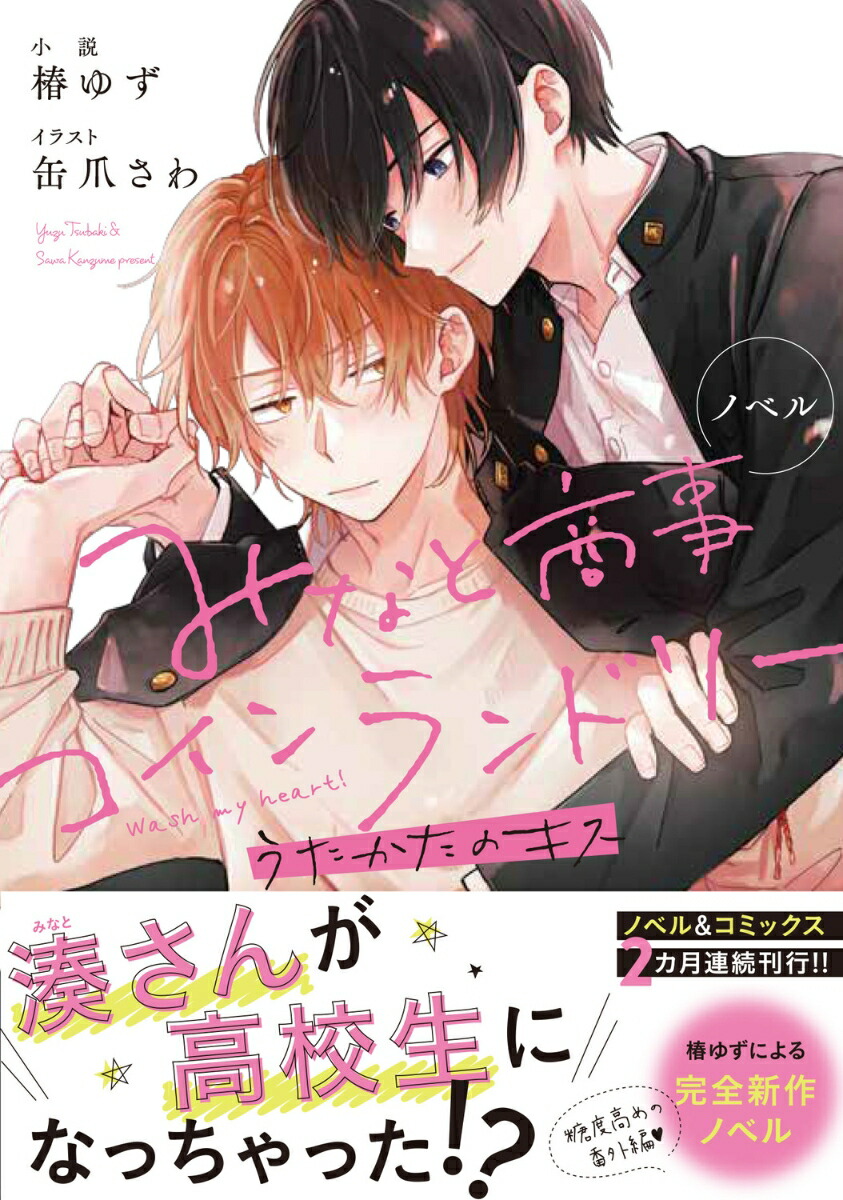 ノベル みなと商事コインランドリー　うたかたのキス画像