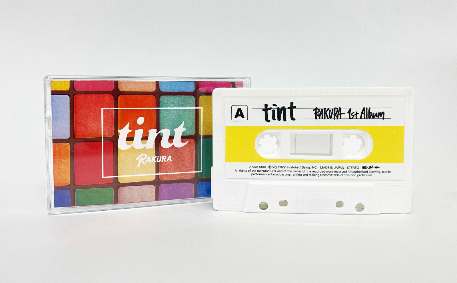 【楽天ブックス限定先着特典】1stFullALBUM「tint」(CD＋カセットテープ)(A4クリアファイル)[RAKURA]
