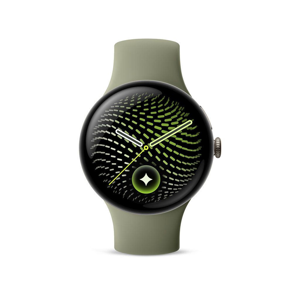 GooglePixelWatch（45mm）アクティブバンド(第2世代)OliveSサイズ