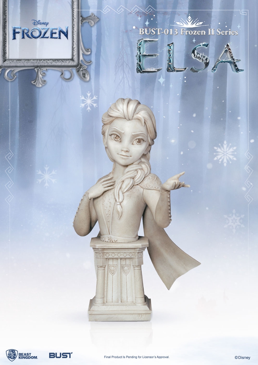 『アナと雪の女王2』【ビースト・キングダム バストシリーズ】 エルサ (フィギュア)画像