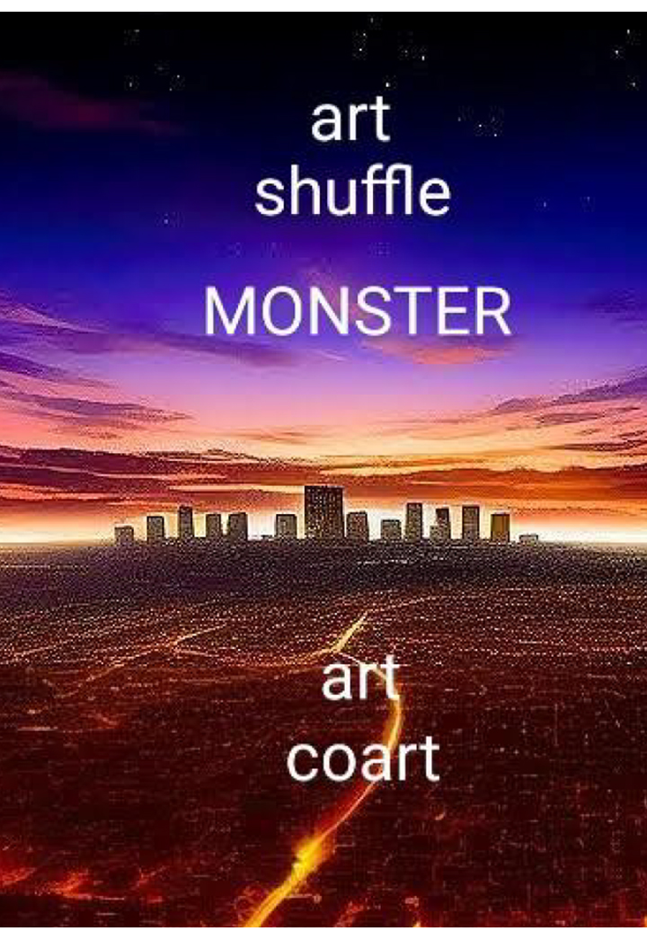 【POD】art shuffle MONSTER art coart画像