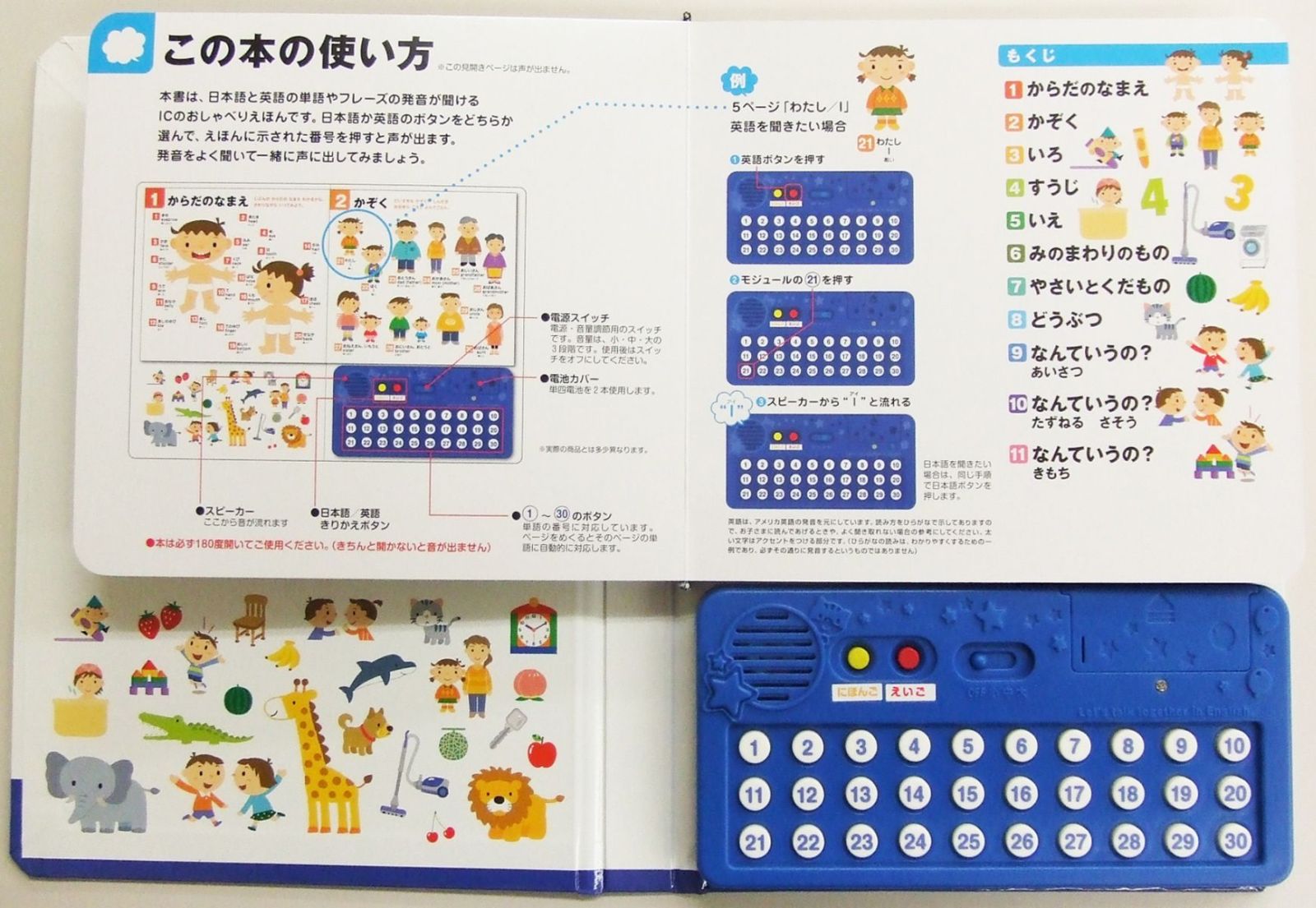 見て 聞いて覚える はじめてのえいごおしゃべりえほん 単語とフレーズ0点アルファベット表つき 本 楽天ブックス