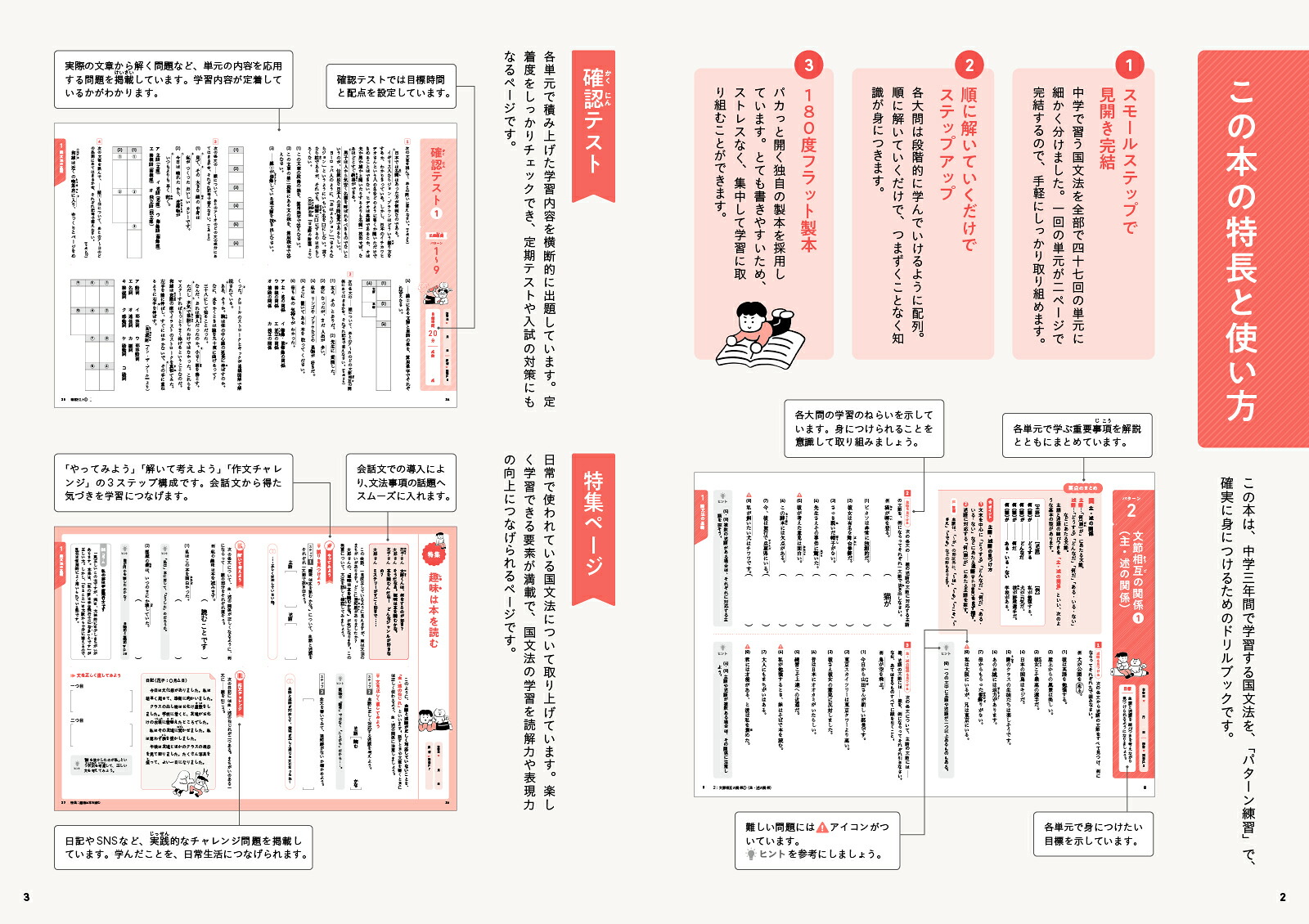 中学国文法パターンドリル（中学パターンドリル）[文英堂編集部]