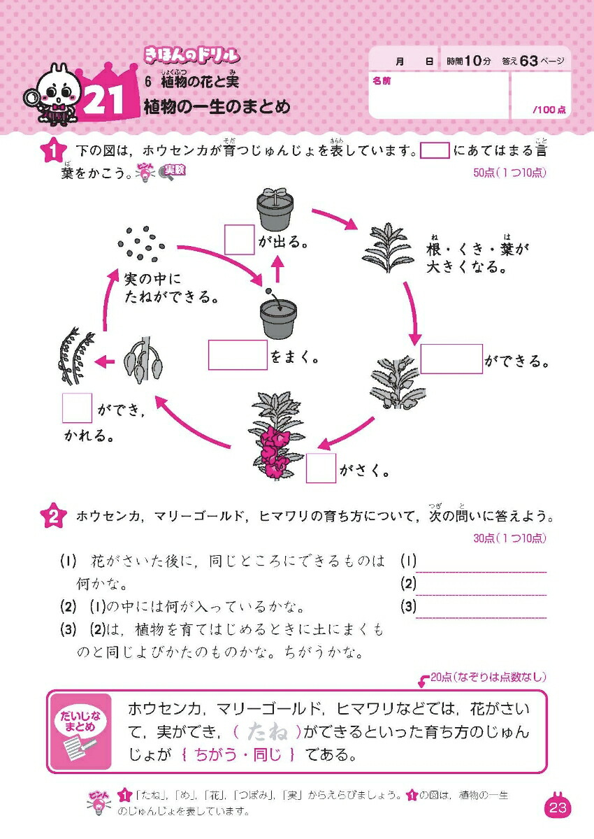 楽天ブックス ドリルの王様3年の理科 理科 1 石浦章一 本