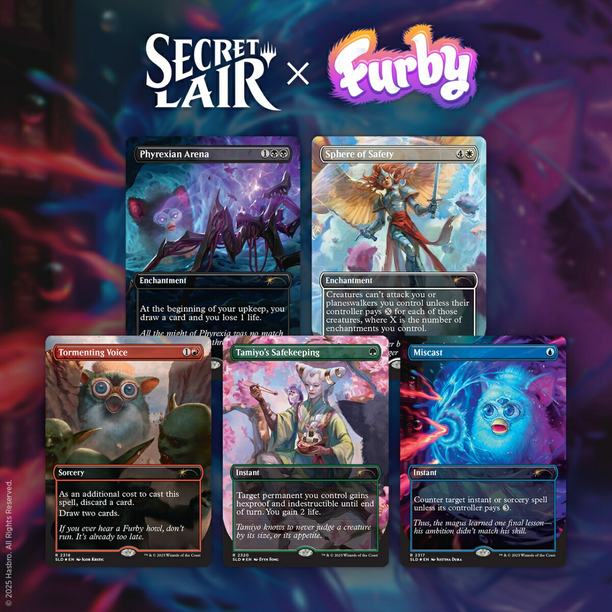 マジック：ザ・ギャザリング Secret Lair Secret Scare Superdrop Secret Lair x Furby: Furbys: The Gathering【クレジットカード決済限定】画像