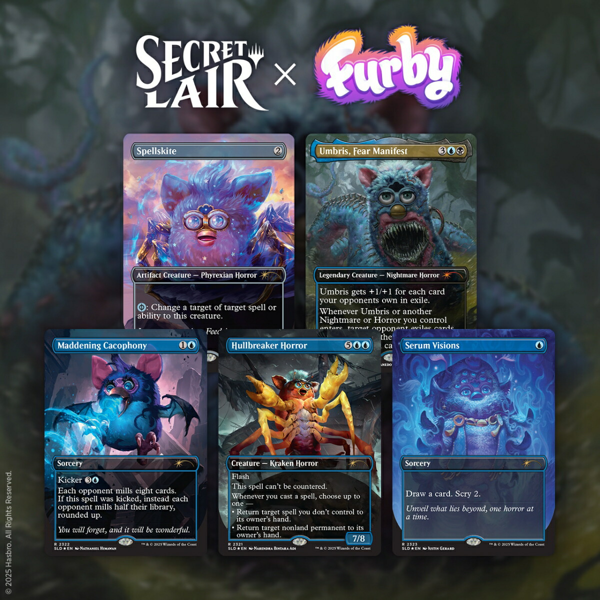 マジック：ザ・ギャザリング Secret Lair Secret Scare Superdrop Secret Lair x Furby: The Oddbodies【クレジットカード決済限定】画像