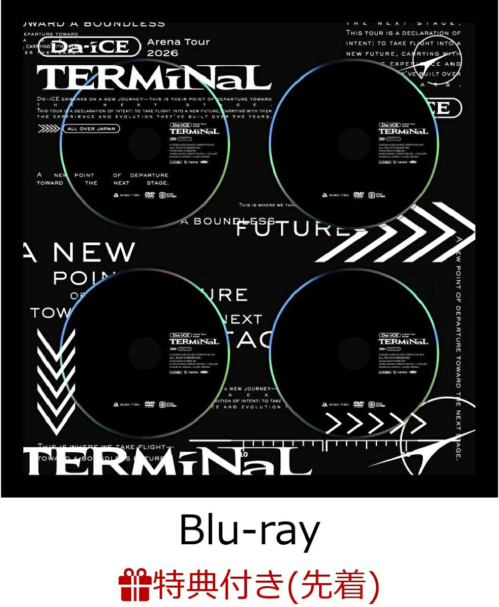 【先着特典】Da-iCEARENATOUR2026-TERMiNaL-【Blu-ray】(初回生産限定)(ロゴステッカー)[Da-iCE]