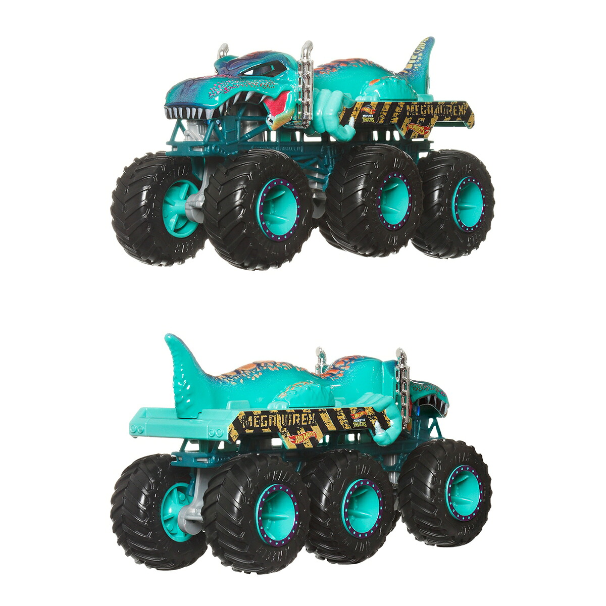ホットウィール(HotWheels)モンスタートラックシャークvs.ダイノコレクションセット乗り物おもちゃミニカー6台入り3歳からマルチJGD68