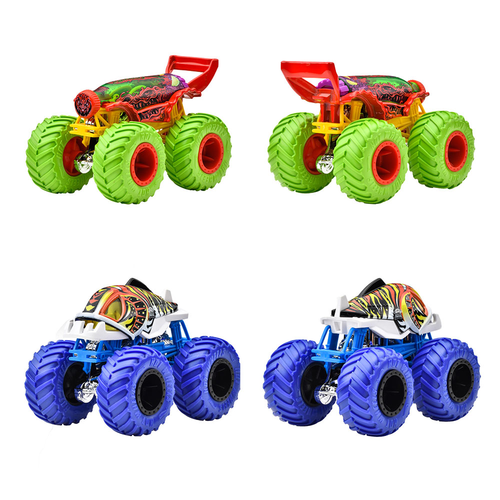 ホットウィール(HotWheels)モンスタートラック1:64アソート8台入りBOX販売乗り物おもちゃミニカー3歳からマルチ984K-FYJ44