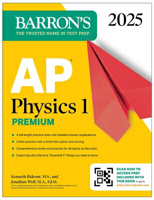 楽天ブックス Ap Physics 1 Premium 2025 Prep Book With 4 Practice Tests