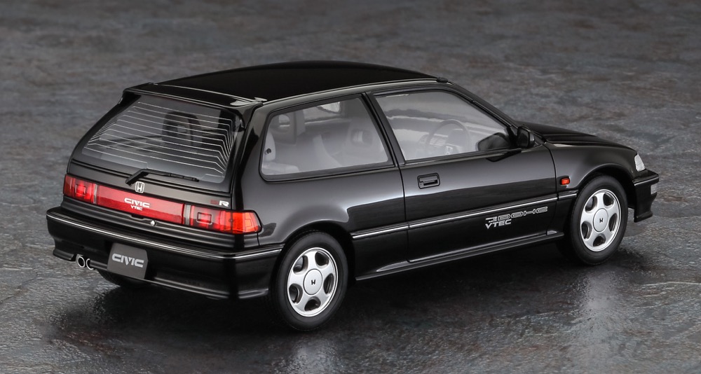 1/24ホンダシビックSiR(EF9)(1990)【HC64】(プラモデル)
